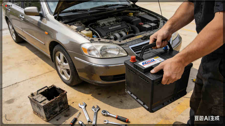 黄骅汽车换电瓶电话【案例】